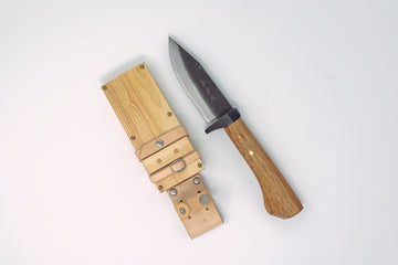 Shotaro Imai W2 Damascus Outdoor Knife 110mm - Cearmausas