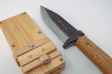 Shotaro Imai W2 Damascus Outdoor Knife 110mm - Cearmausas