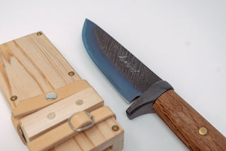 Shotaro Imai W2 San-Mai Outdoor Knife 110mm - Cearmausas