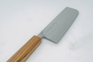 Sakai kikumori 10A Damascus Nakiri 165mm - Cearmausas