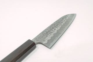 Sakai Kikumori NDW W2 Santoku 165mm w/ Black Oak Handle - Cearmausas