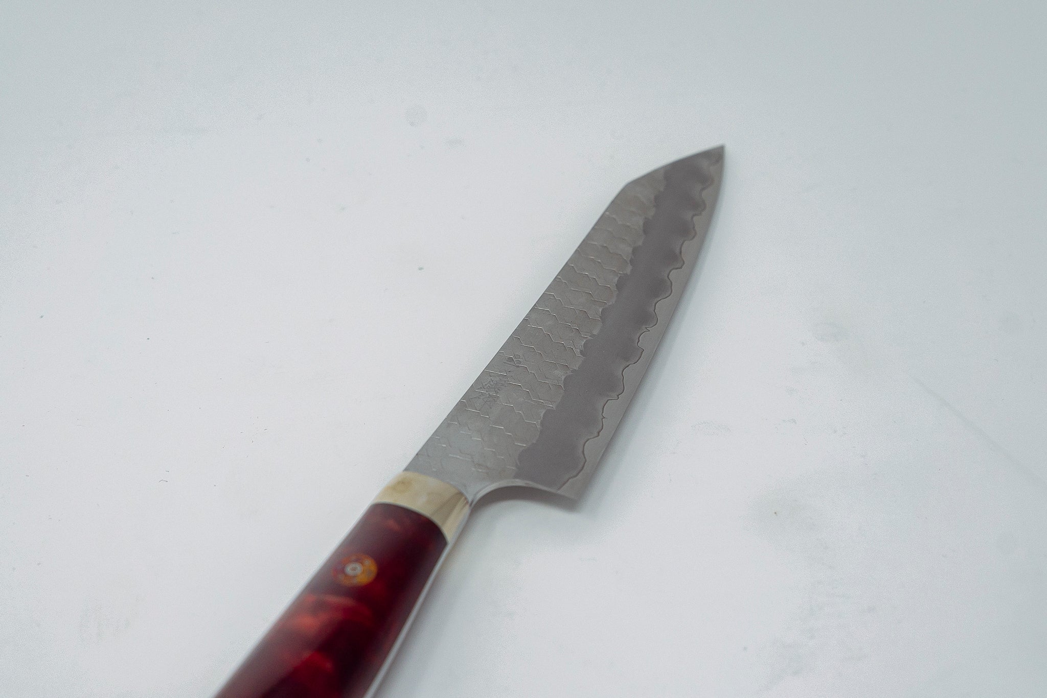 Nigara Hamono SG2 Migaki Tsuchime Kirituske Petty 150mm w/ Western Resin handle - Cearmausas