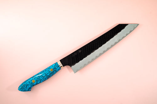 Nigara Hamono Kurouchi SG2 Tsuchime Kiritsuke Gyuto 240mm - Cearmausas