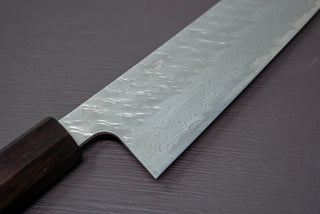 Nigara Hamono VG10 Tsuchime Damascus Gyuto 240mm - Cearmausas