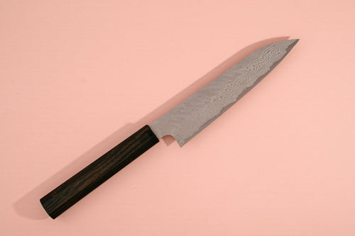 Nigara Hamono VG10 Tsuchime Damascus Petty 150 - Cearmausas