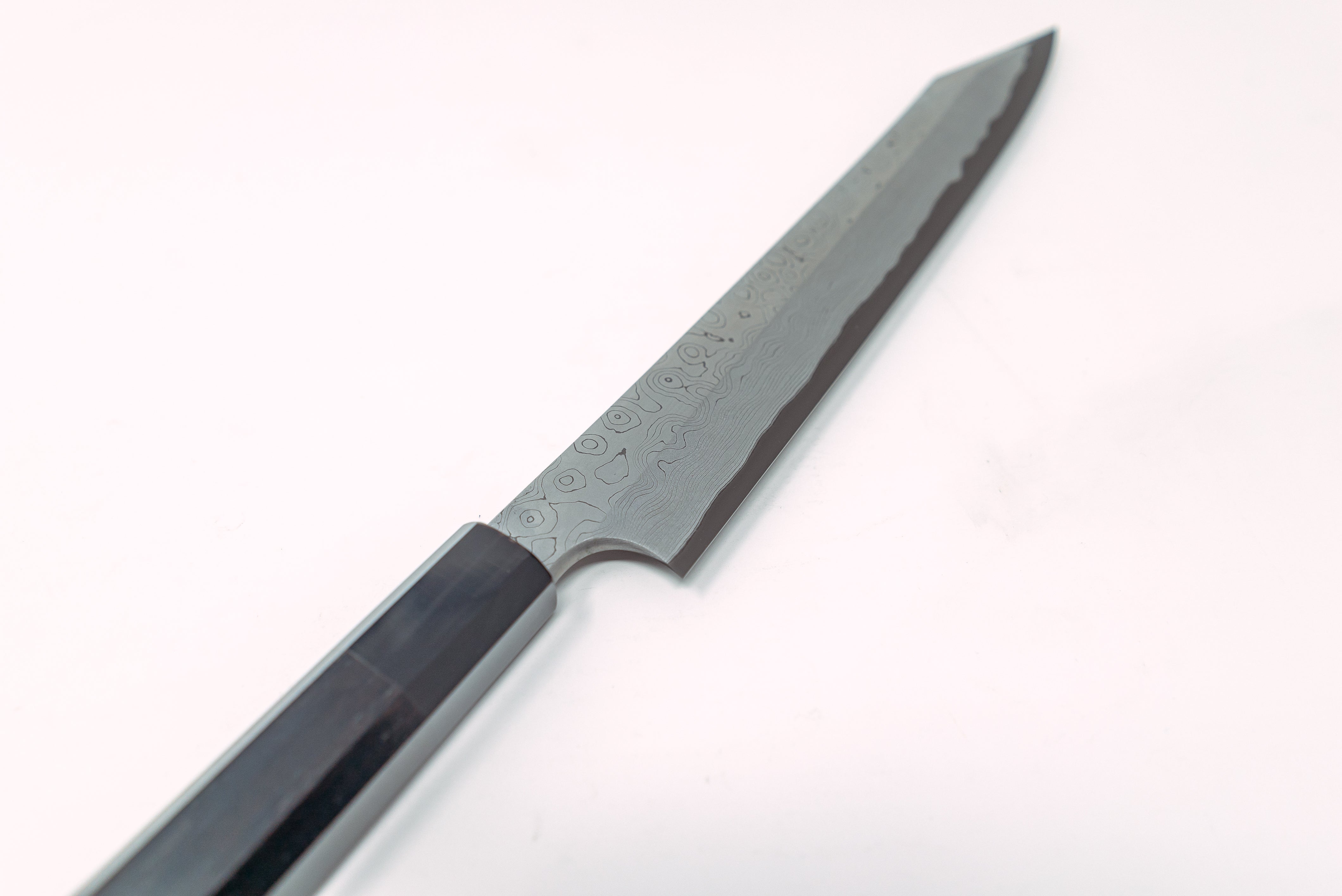 Nigara Hamono Kurozome Damascus Kiritsuke Yanagiba 240mm - Cearmausas