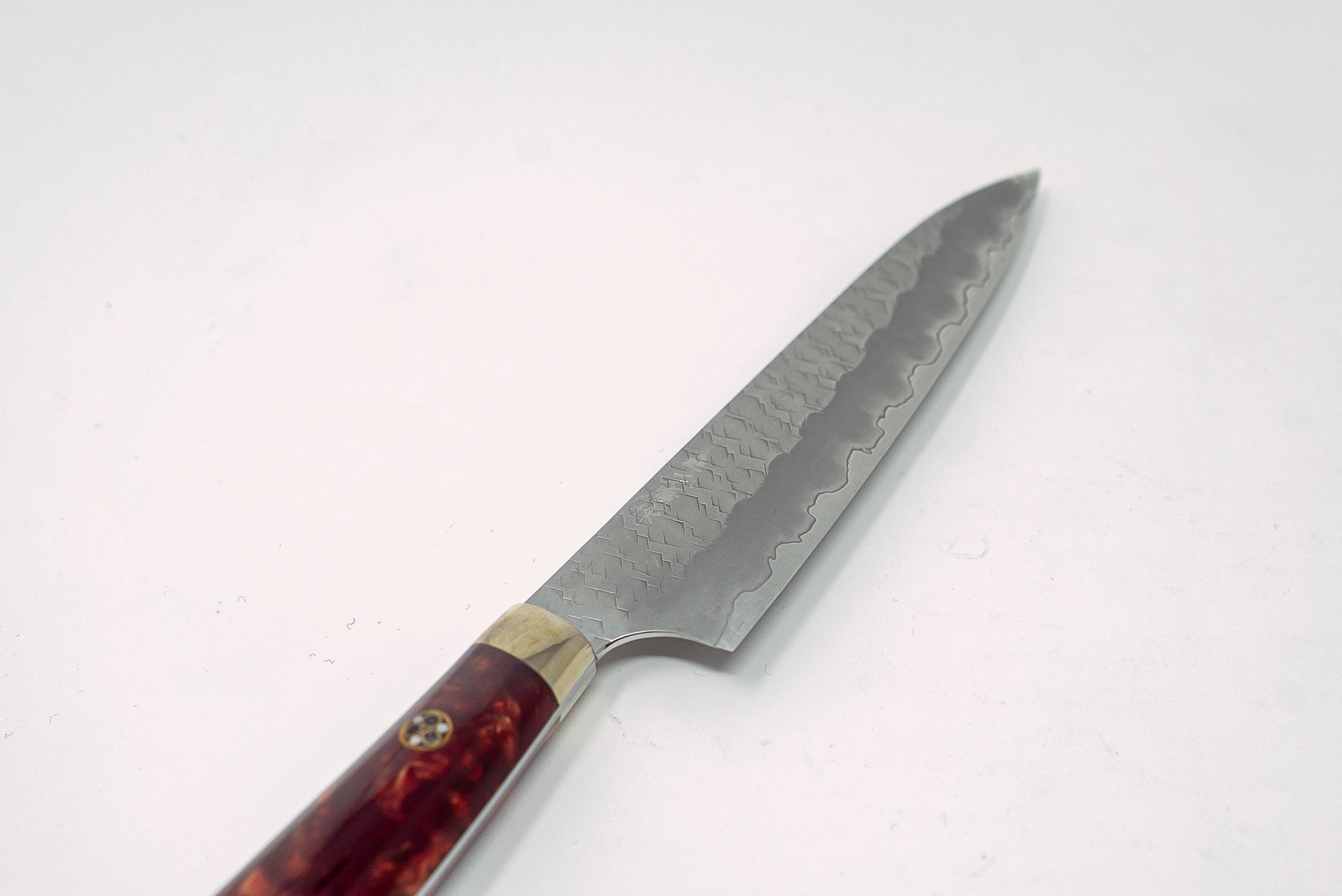 Nigara Hamono SG2 Migaki Tsuchime Petty 150mm w/ Western Resin handle - Cearmausas