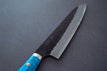 Nigara Hamono Kurouchi SG2 Tsuchime Gyuto 240mm - Cearmausas