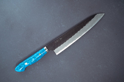 Nigara Hamono Kurouchi SG2 Tsuchime Gyuto 240mm - Cearmausas