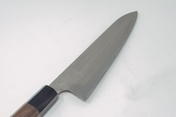 Hatsukokoro Ginyo Silver 3 Damascus Gyuto 240mm - Cearmausas