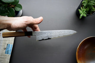 Nakagawa x Myojin Blue #1 Damascus Gyuto 210mm - Cearmausas