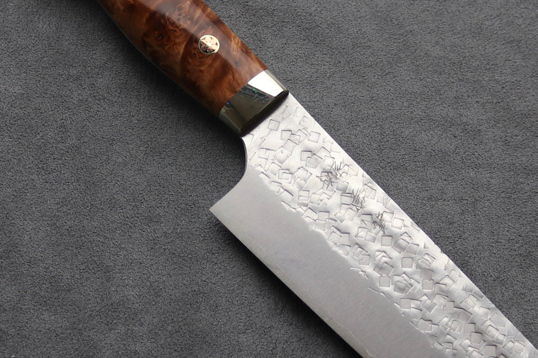 Yoshimi Kato SG2 Tsuchime Santoku - Cearmausas