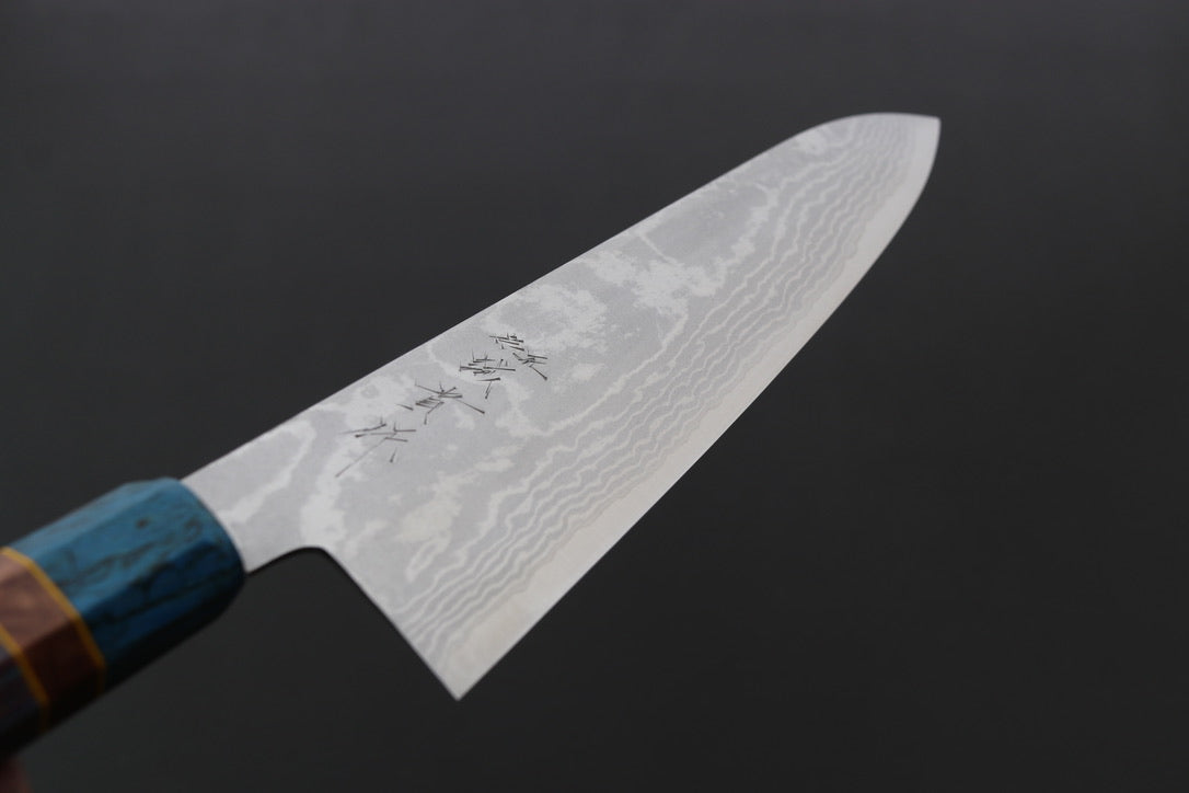 Shigeki Tanaka VG10 Damascus Gyuto 240mm w/Custom Handle - Cearmausas