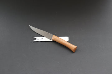 Opinel Cheese Knife & Fork - Cearmausas