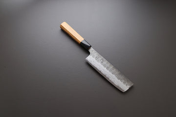 Hatsukokoro Inazuma AS Damascus Nakiri 165mm - Cearmausas