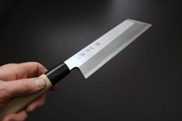 Sakai Kikumori x Yoshikazu Tanaka Gokujyo Mukimono 180mm - Cearmausas