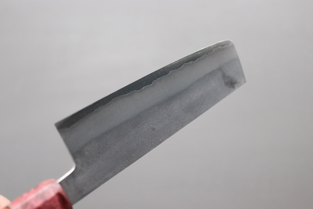 Shigeki Tanaka Nashiji Nakiri 165mm w/Custom Handle - Cearmausas