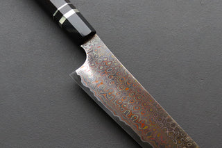 Nigara Hamono Aogami #2 Rainbow Damascus Kiritsuke Gyuto 240mm - Cearmausas