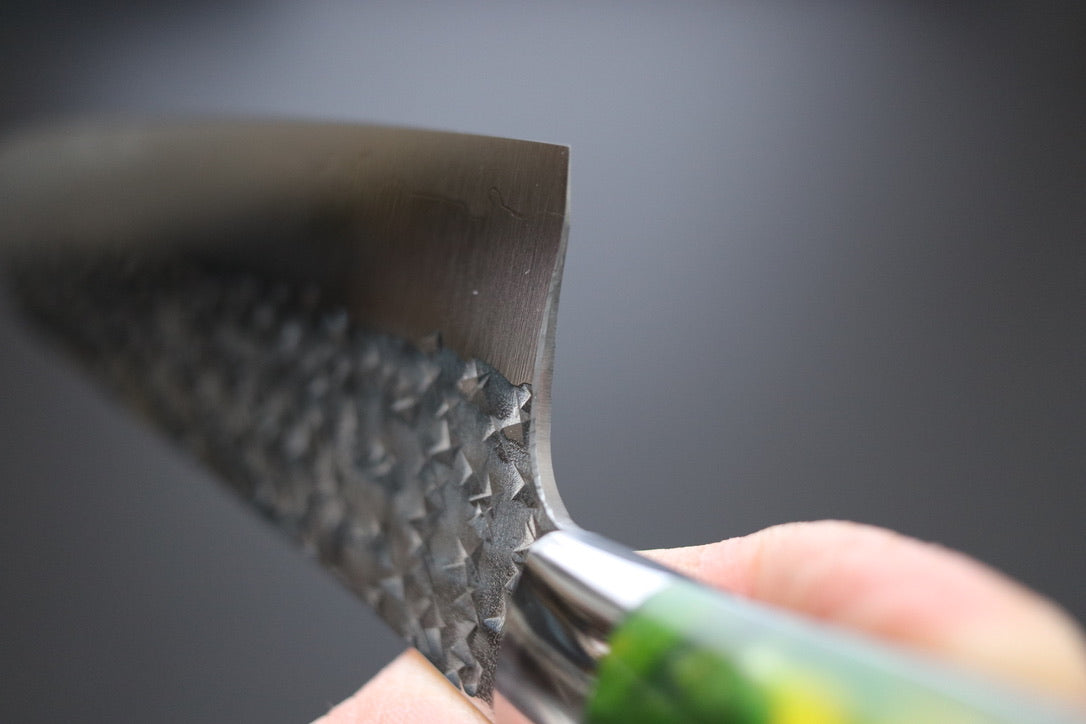 Yu Kurosaki Senko Santoku 165mm W/Custom Acrylic Handle - Cearmausas