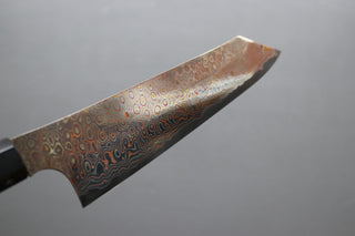 Nigara Hamono Aogami #2 Rainbow Damascus Kiritsuke Gyuto 240mm - Cearmausas