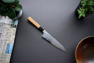 Nakagawa x Myojin Blue #1 Damascus Gyuto 210mm - Cearmausas