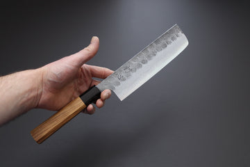 Hatsukokoro Inazuma AS Damascus Nakiri 165mm - Cearmausas
