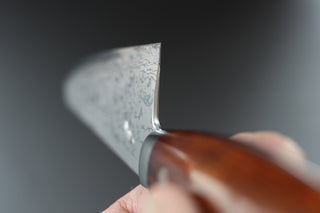 Yoshihiro Yauji Blue #2 Damascus Kiritsuke Gyuto 180mm - Cearmausas