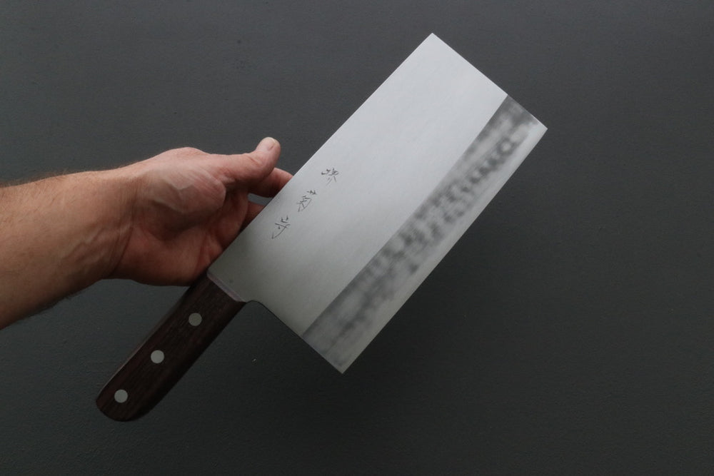 Sakai Kikumori x Yoshikazu Tanaka Gokujyo Chuka Bocho 225mm - Cearmausas