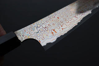 Nigara Hamono Aogami #2 Rainbow Damascus Kiritsuke Gyuto 240mm - Cearmausas