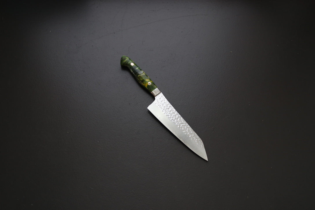 Yu Kurosaki Senko Santoku 165mm W/Custom Acrylic Handle - Cearmausas