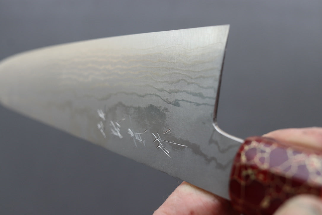 Shigeki Tanaka VG10 Damascus Gyuto 240mm w/Custom Handle - Cearmausas