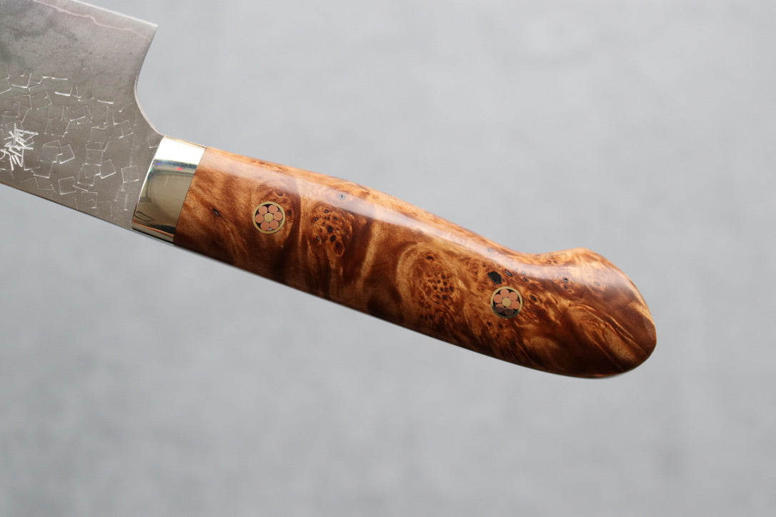 Yoshimi Kato SG2 Tsuchime Santoku - Cearmausas