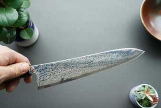 Hatsukokoro Sunaarashi Kurozome Damascus Gyuto 240mm - Cearmausas