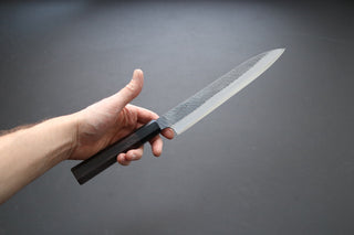 Nigara Hamono Kurouchi SG2 Sujihiki 240mm - Cearmausas