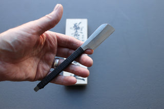 Shigeki Tanaka Blue #2 Straight Razor - Cearmausas