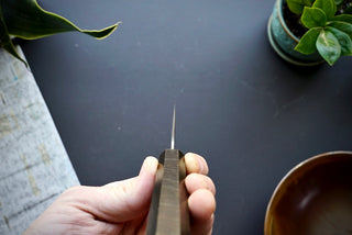 Sakai Kikumori Asagiri Kiritsuke Santoku 180mm - Cearmausas