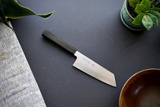 Sakai Kikumori Asagiri Kiritsuke Santoku 180mm - Cearmausas