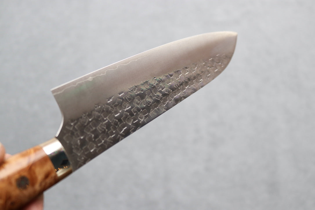 Yoshimi Kato SG2 Tsuchime Santoku - Cearmausas