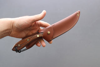 Grohmann #100 Large Skinner W/Rosewood Handle - Cearmausas