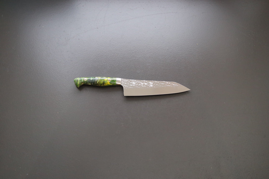 Yu Kurosaki Senko Santoku 165mm W/Custom Acrylic Handle - Cearmausas