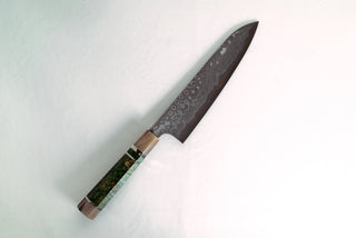 Nigara Hamono Blue #2 Damascus Gyuto 240mm - Cearmausas